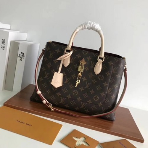 Louis Vuitton Oryginalna torba płócienna z monogramem Original FLEUR 43551 kremowo-biała