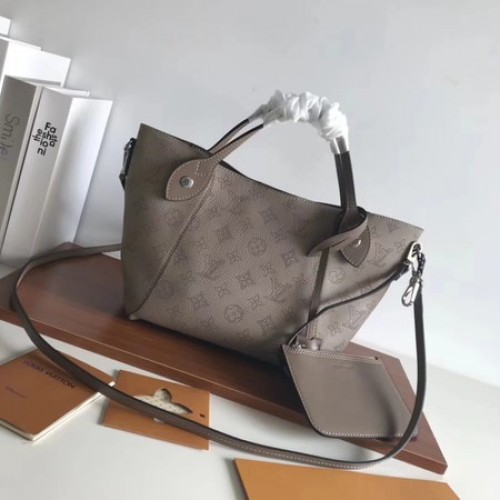 Louis Vuitton Mahina Leather HINA Bag M54353 Grey