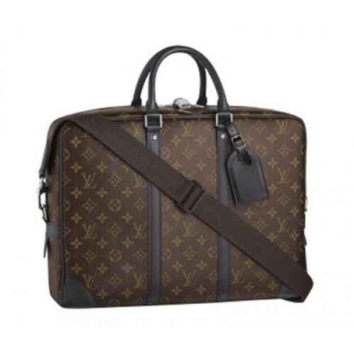 Louis Vuitton Monogram Macassar Canvas Travel Document Holder GM M40224