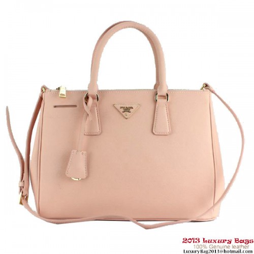 Torba Prada Saffiano Calf Leather Tote Bag 2274 Pink z 2013 roku