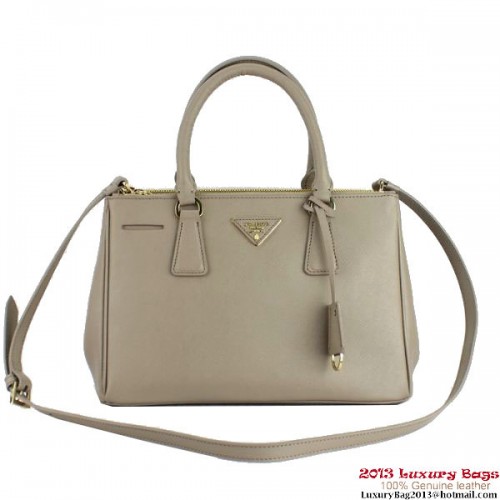 Torba materiałowa Prada Saffiano 2013 1801 szara