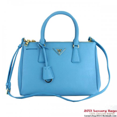 Torba materiałowa Prada Saffiano 2013 1801 SkyBlue