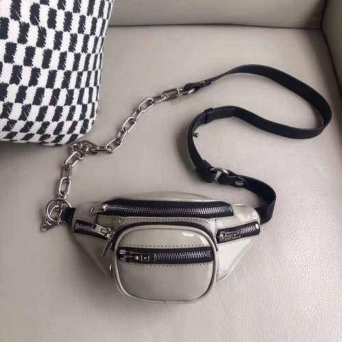 Alexander Wang skóra Mini-kieszeń 0002 szary