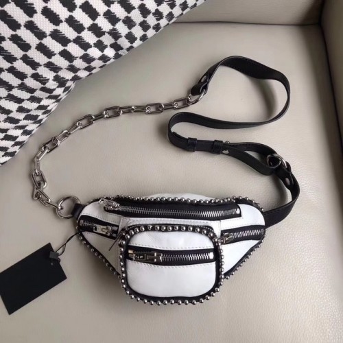 Alexander Wang skóra Mini-kieszeń 0002 biały