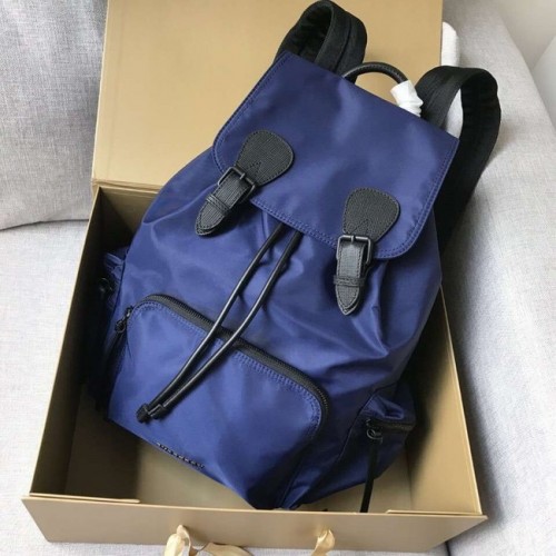 Plecak nylonowy BURBERRY 48791 niebieski