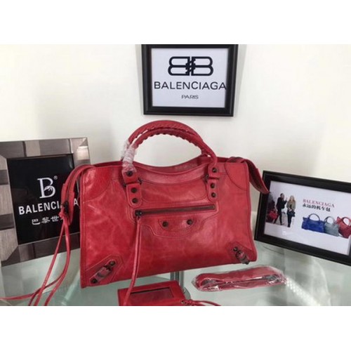 Torebki Balenciaga Classic City B084332 Red
