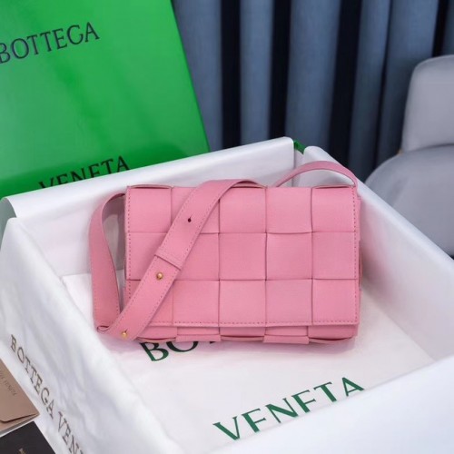Bottega Veneta TORBA KASETOWA 578004 BRZOSKWINIOWA