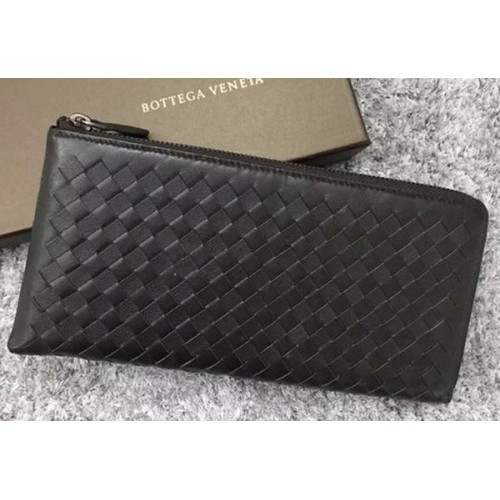 Kopertówka Bottega Veneta Intrecciato Skórzana BV144077 Brązowa