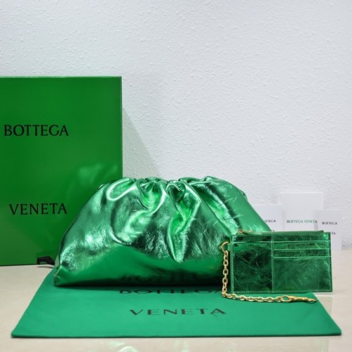 Kopertówka Bottega Veneta Leather 576227 Parakeet