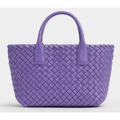 Bottega Veneta Mini Cabat 709464 Fioletowy