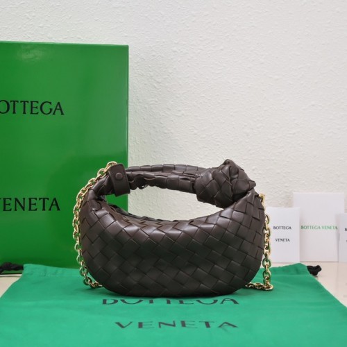 Bottega Veneta Mini Jodie 709562 Głęboki brąz