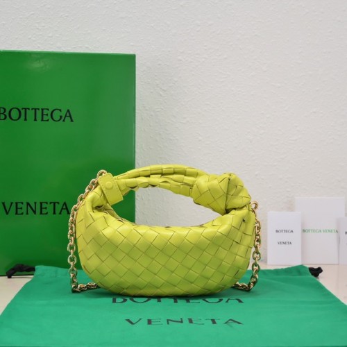 Bottega Veneta Mini Jodie 709562 Błyszcząca zieleń