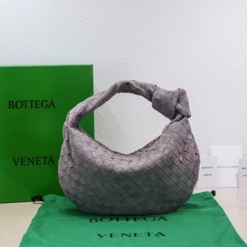 Bottega Veneta Mini zamszowa torba z intrecciato z górnym uchwytem 651877V1 THUNDER