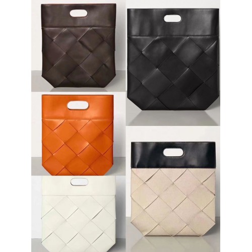 Bottega Veneta Oryginalna skórzana torba na zakupy 574154