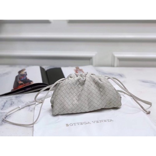 Bottega Veneta Original Leather clutch 59877 white