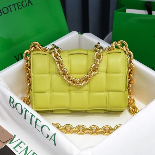 Bottega Veneta WYŚCIÓŁKA TOREBKA 591971 Cytryna