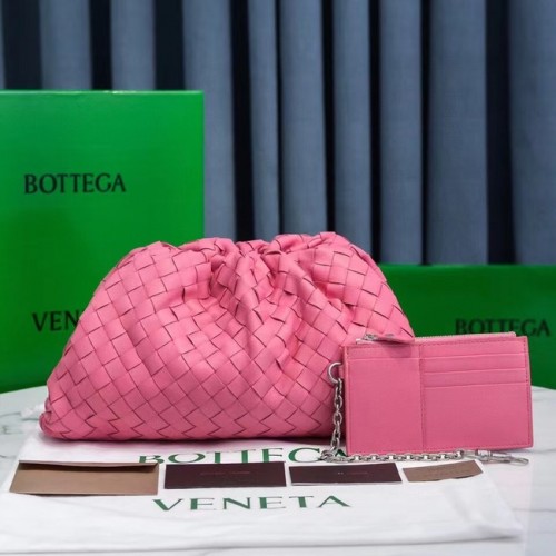 Bottega Veneta POUCH 576175 różowy