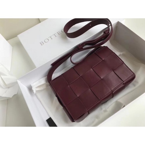 Bottega Veneta Sheepskin Weaving Original Leather 578004 Wine