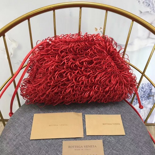 Torba na ramię Bottega Veneta 576227 czerwona
