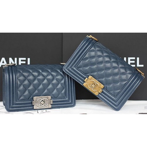 Torebka Chanel mini Flap Bag Original Cannage Pattern A67085 Royal