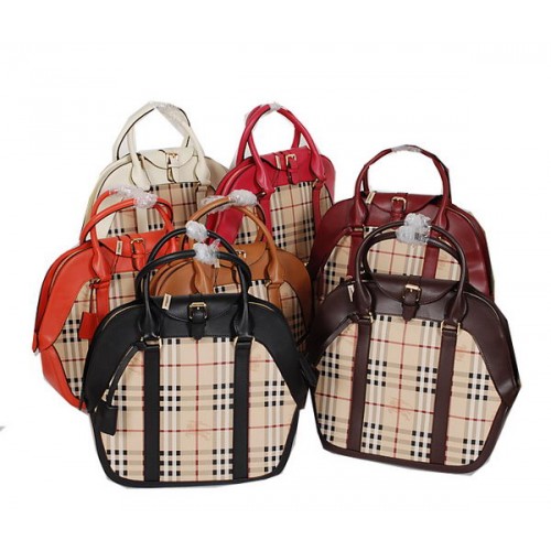 Torba na ramię BurBerry Haymarket Check Saddlestitch B6521