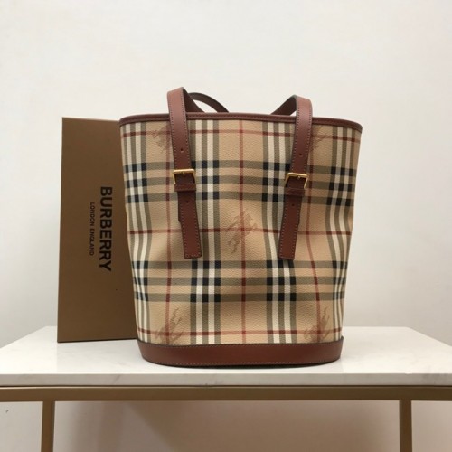 Torba na ramię BurBerry ze skóry 80111 Wheat