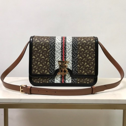 Torba na ramię BurBerry ze skóry 80194 czarna