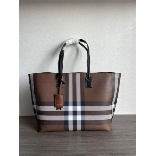Torba na ramię BurBerry 5031 ciemnobrązowa