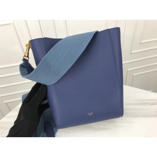 Celine Cabas Phantom Bags Oryginalna skóra cielęca 3370 Skyblue