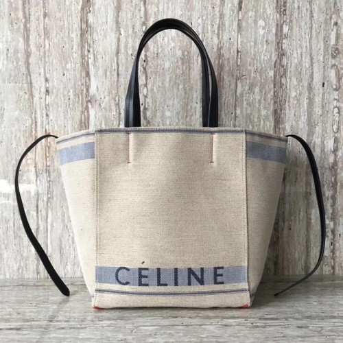 Celine MADE IN TOTE Z TEKSTYLII 2206 niebieski