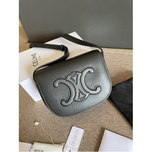 Celine TEEN CLASSIC BAG CALFSKIN 199292 czarny