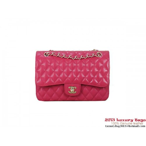 Torebka Chanel 2.55 Classic Flap Bag Rose Original Cannage Patterns Gold