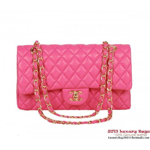 Torebka Chanel 2.55 Series Rose Sheepskin Leather 1112 Gold