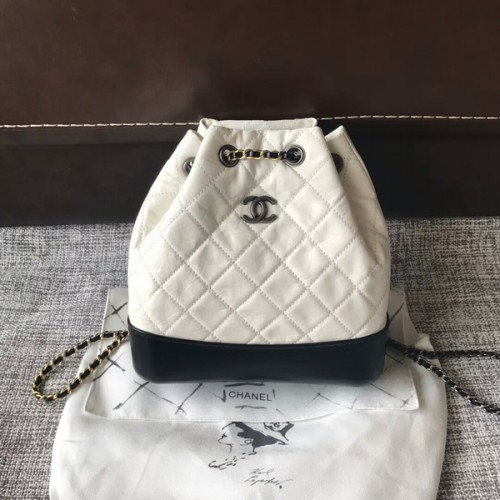 Plecak Chanel 2018 Original Calfski Skin Leather 81229 White