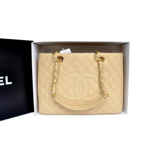 Torebka na ramię Chanel A50995 Original Caviar Leather w kolorze morelowym