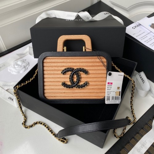 Torebka na ramię Chanel Box AS2926 różowa
