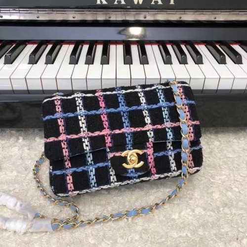 Chanel CLASSIC HANDBAG A01116 czarno-złota