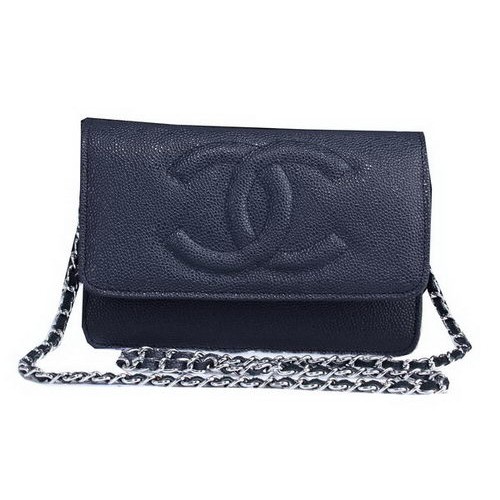 Torebka na ramię Chanel Cannage Pattern Leather Flap A8892 Royal