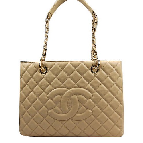Torebka Chanel Classic Coco w kolorze morelowym GST Caviar Leather A50995 Gold