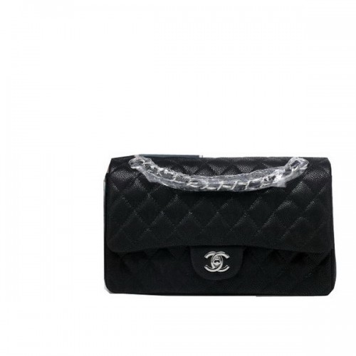 Torebka Chanel Classic Flap Bag z serii 2.55, oryginalna, zamszowa, wzór Cannage CHA1112, czarna