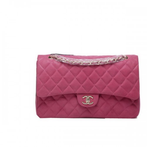 Torebka Chanel Classic Flap Bag Cannage Pattern CHA1113 Peach