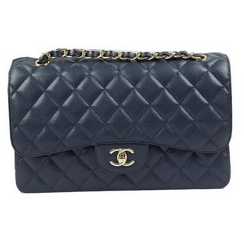 Torebka Chanel Classic Flap Bag Royal Cannage Pattern CF1113 Gold