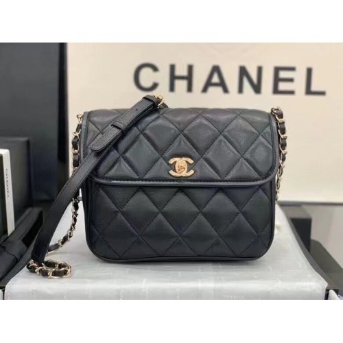 Torebka Chanel Cross-body Original Leather AS2447 Czarna