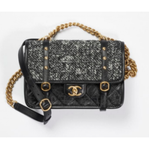 TOREBKA CHANEL FLAP BAG AS2696 czarna