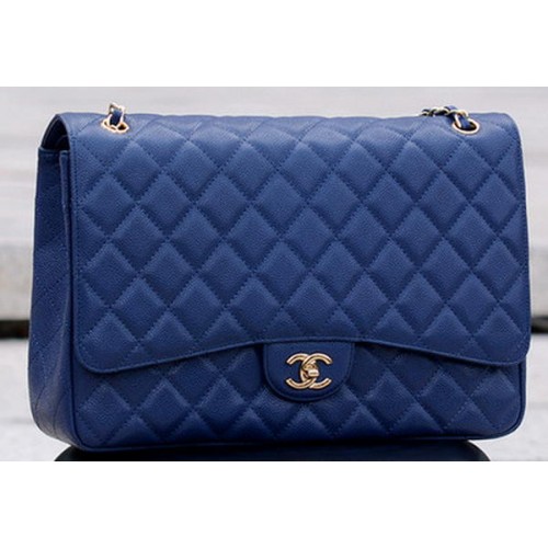 Torebka Chanel Maxi Quilted Classic Flap Bag Royal Cannage Pattern A58601 Gold