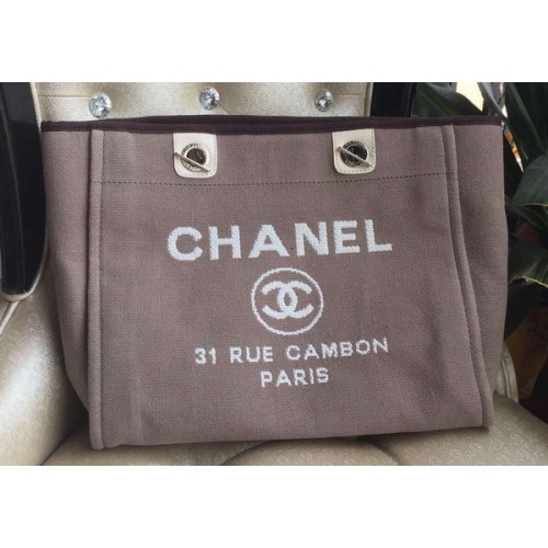 Torba na zakupy Chanel Medium Canvas Tote A1679M Szara