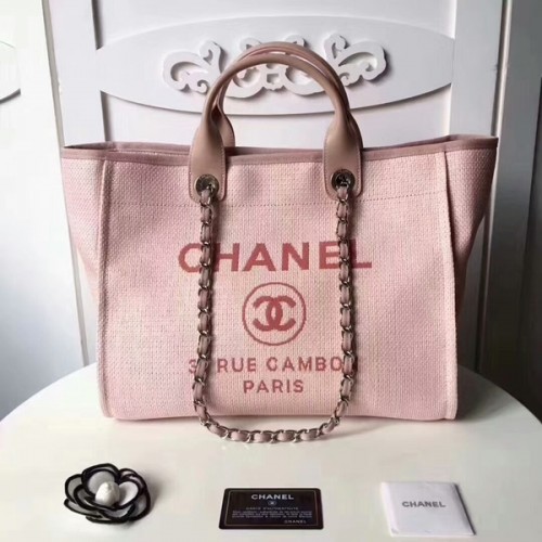Torba Chanel Medium Original Canvas Leather Tote na zakupy 66941D