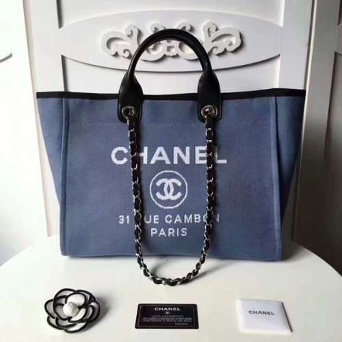 Torba Chanel Medium Original Canvas Leather Tote na zakupy 66941H