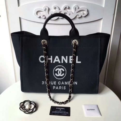 Torba Chanel Medium Original Canvas Leather Tote na zakupy 66941K