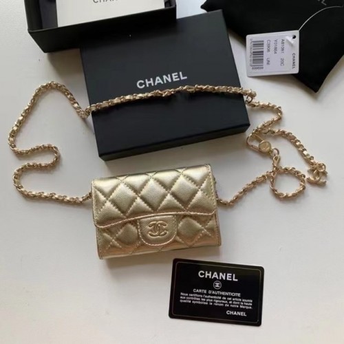 Chanel Original Grained Calfskin Pocket 81081 złoto